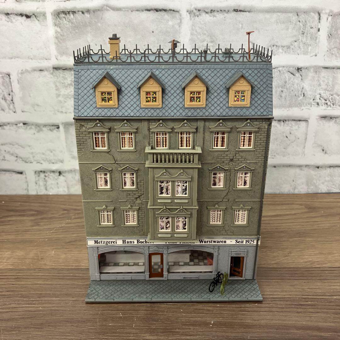 3F ファーラーFALLER ジオラマ 精肉店 建物模型 1/87 H0スケール
