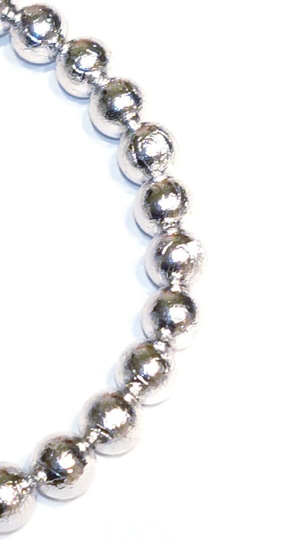 【希少】アルタイ隕石（メテオライト）のブレスレット6mm