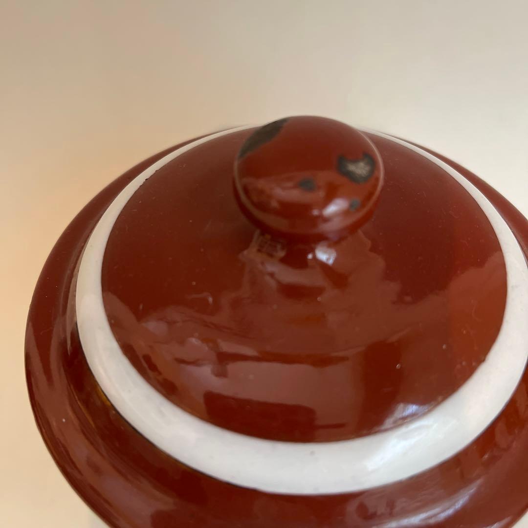 アンティークホーローキャニスター