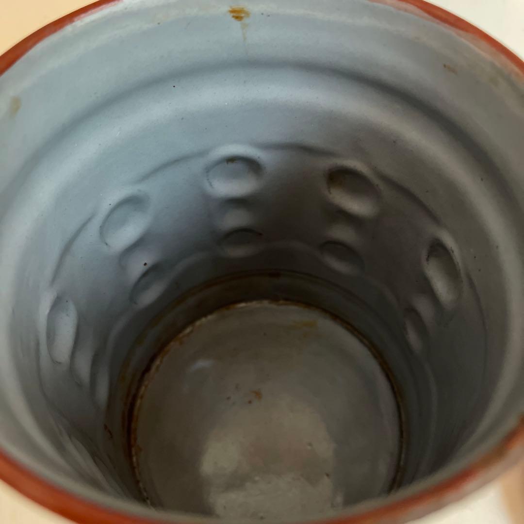 アンティークホーローキャニスター