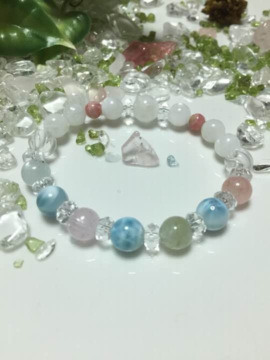 ◉お買い得！ラリマー/インカ/ベリル/ブレス P-288