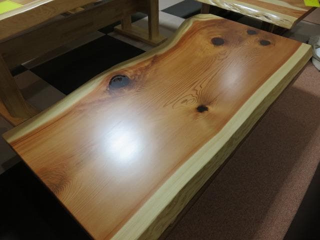 №46秋田杉一枚板☆座卓☆6畳～8帖用☆新入荷！