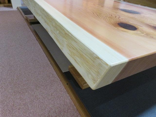 №46秋田杉一枚板☆座卓☆6畳～8帖用☆新入荷！