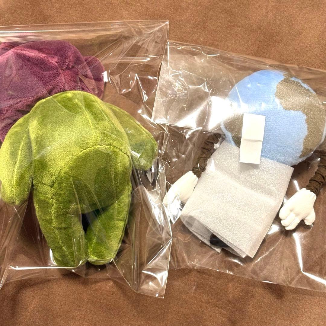 【一点もの定価11800円】ハンドメイド作家 datsu様 お花ちゃん 地球さん