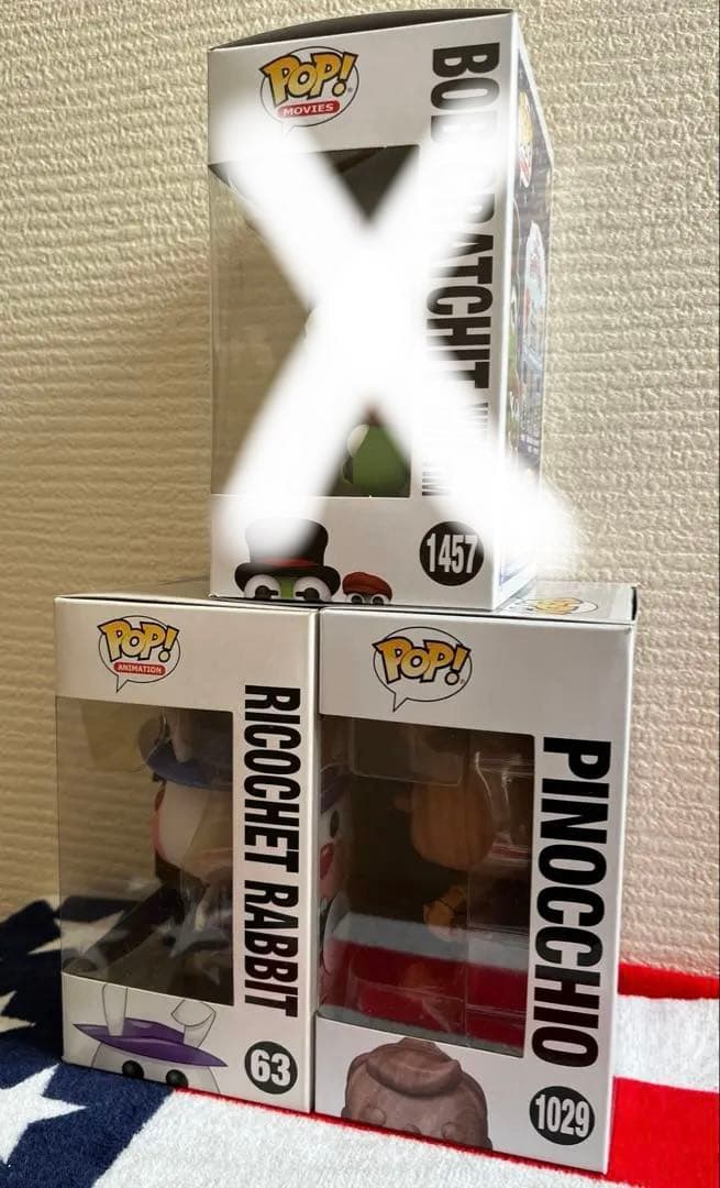 FUNKO POP! ピノキオ　リコシェラビット　カーミット　フィギュア