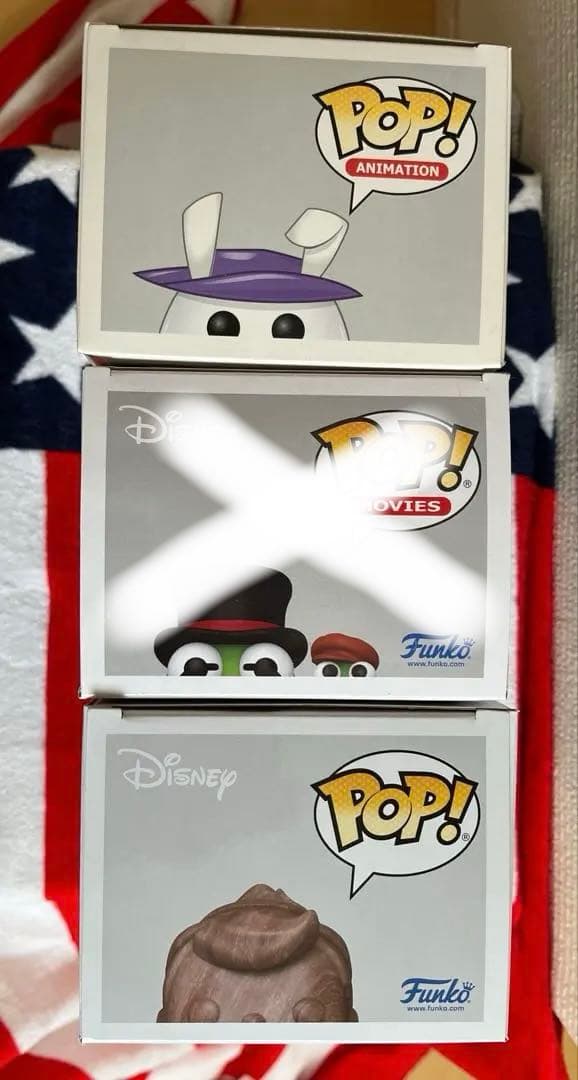 FUNKO POP! ピノキオ　リコシェラビット　カーミット　フィギュア