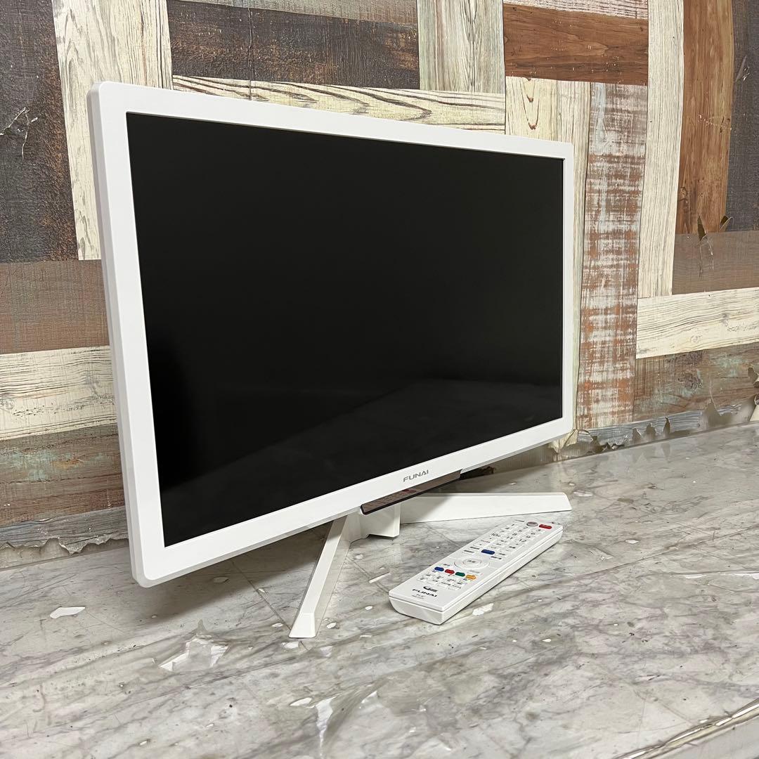 chocoho★さん専用ホワイトパネルフナイ24型液晶テレビ500GB録画機能付