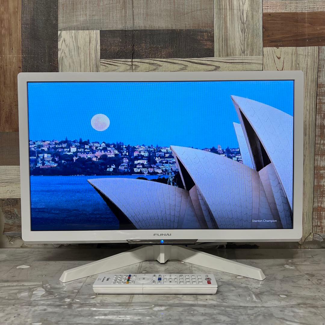 chocoho★さん専用ホワイトパネルフナイ24型液晶テレビ500GB録画機能付
