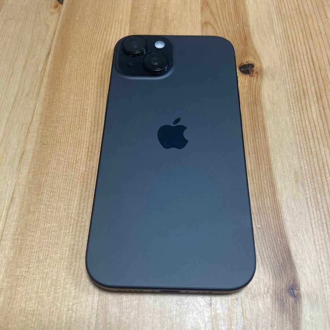 【最大容量98%】iPhone 15 ブラック 128 GB