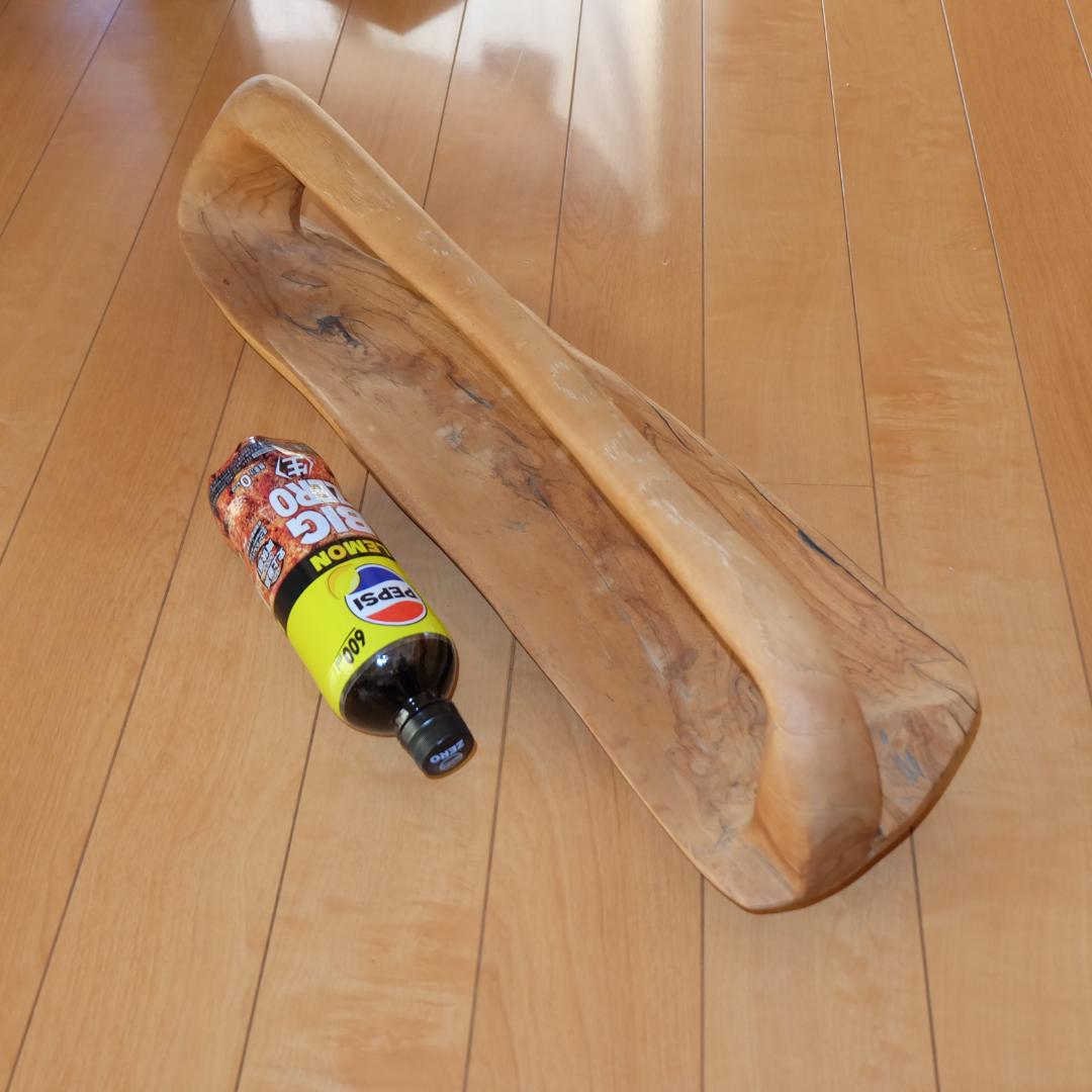 総無垢 チーク ハンドメイド 手作り 手彫り ウッドトレイ 花器 小物入れ