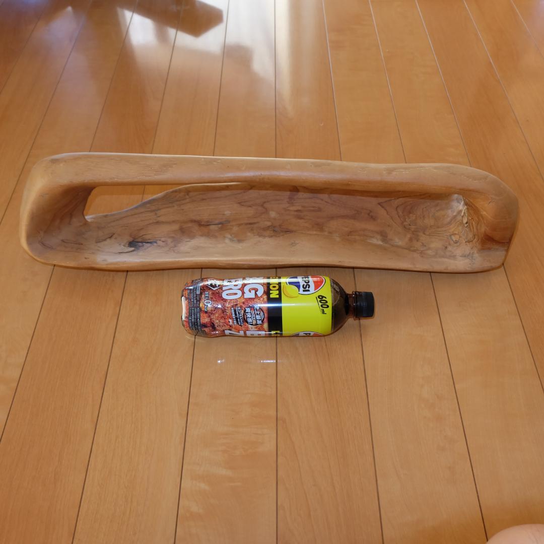 総無垢 チーク ハンドメイド 手作り 手彫り ウッドトレイ 花器 小物入れ