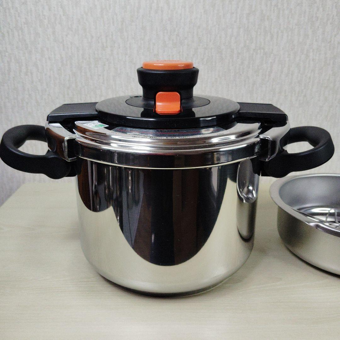 まーちゃん　T-fal　圧力鍋　6L　クリプソ　美品