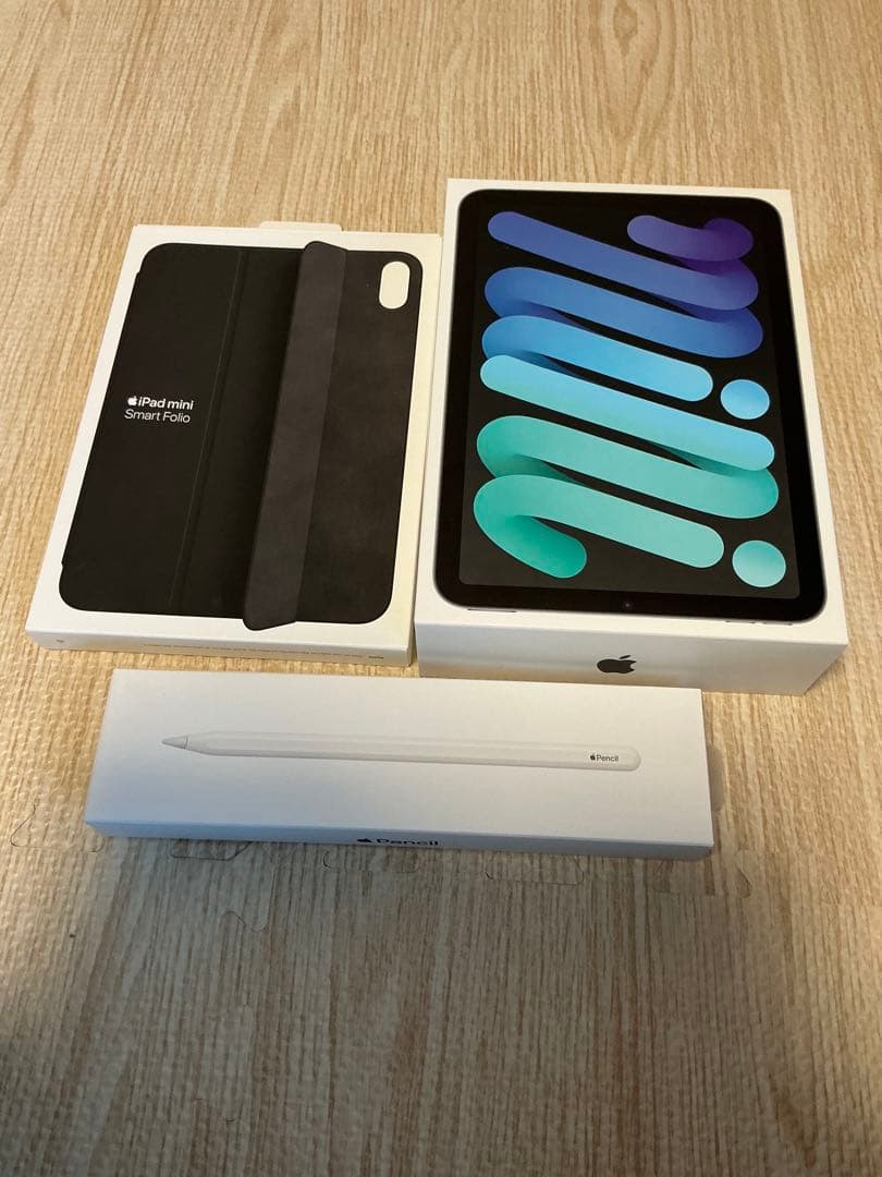 iPad mini (第6世代) Wi-Fi 256GB 純正カバー ペン付き