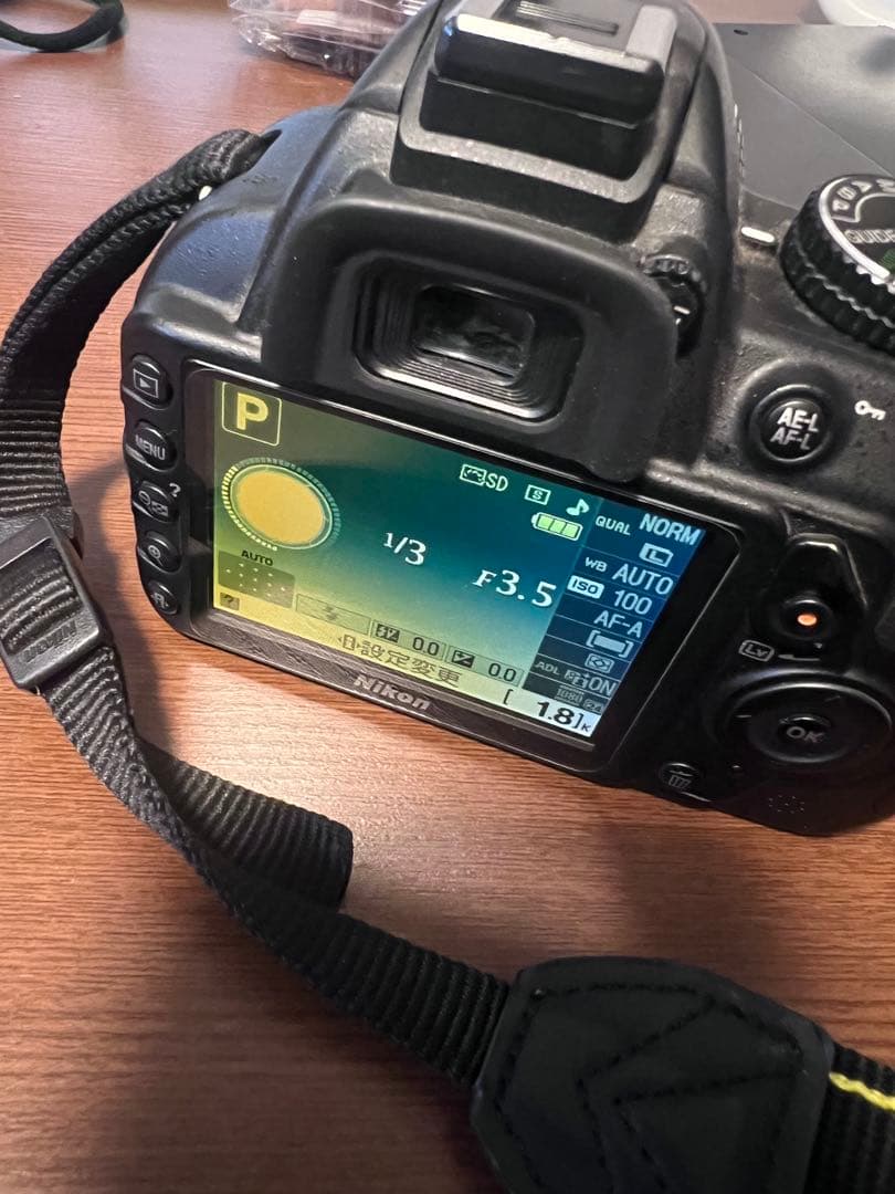 Nikon デジタル一眼レフカメラ EN-EL14バッテリー付き