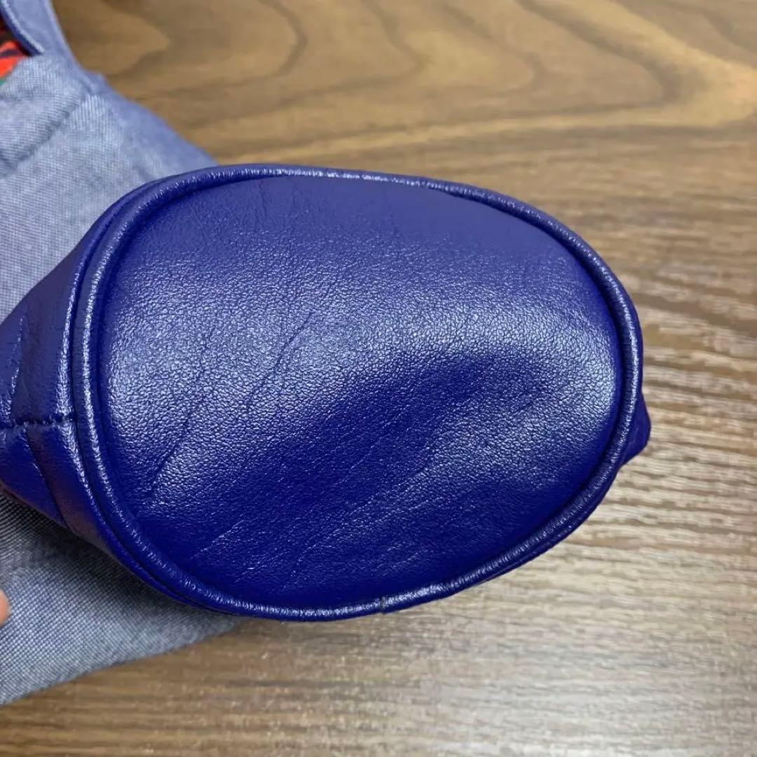 【レア　美品】familiar 哺乳瓶入れ　デニム水筒カバー