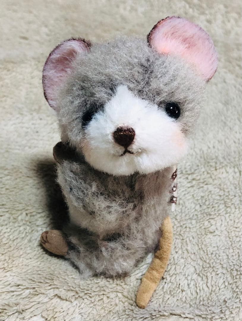 作家様　ハンドメイド　ぬいぐるみ　ねずみ　①