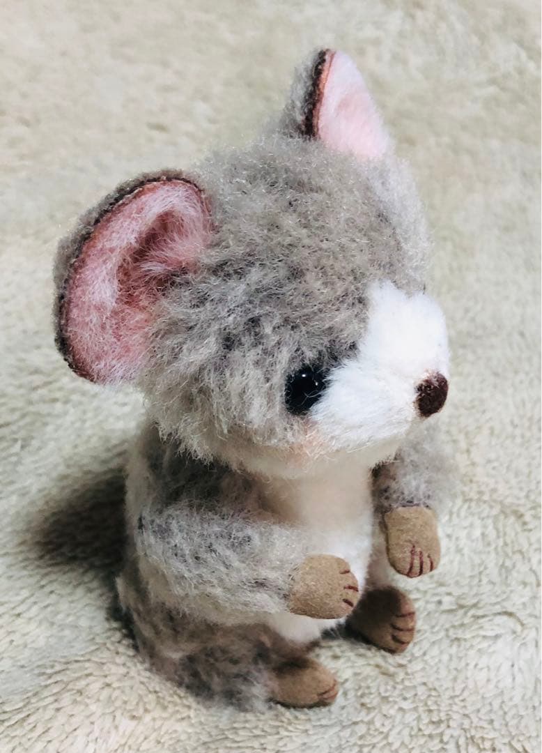 作家様　ハンドメイド　ぬいぐるみ　ねずみ　①