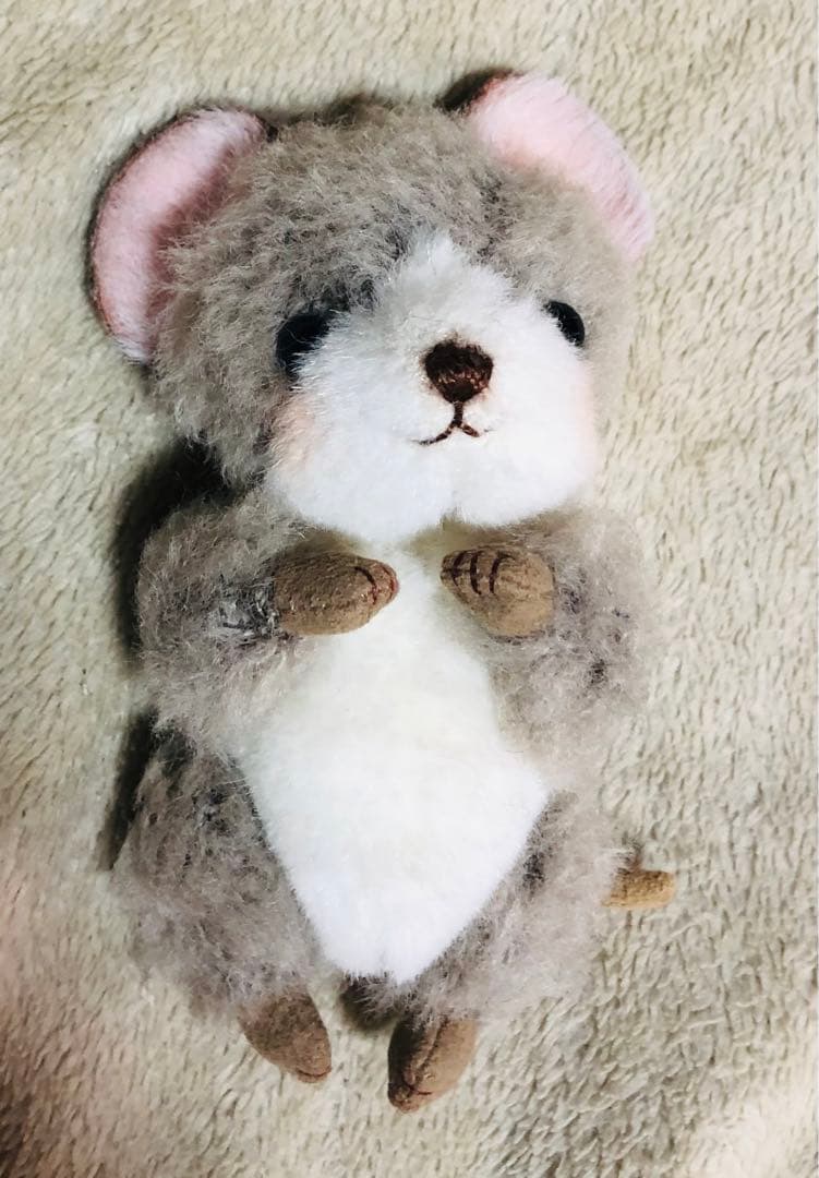 作家様　ハンドメイド　ぬいぐるみ　ねずみ　①