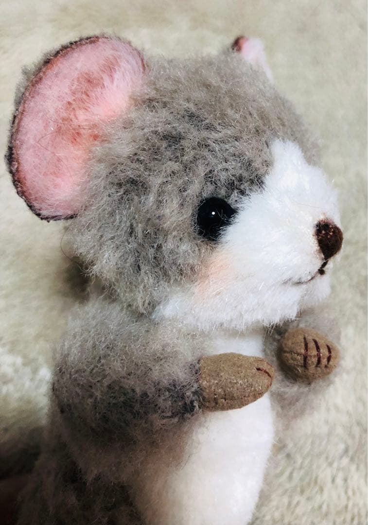 作家様　ハンドメイド　ぬいぐるみ　ねずみ　①