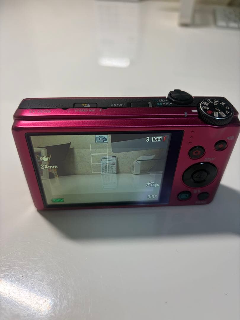 カシオ CASIO EXILIM EX-ZR200 ケース＋SDカード8G付き