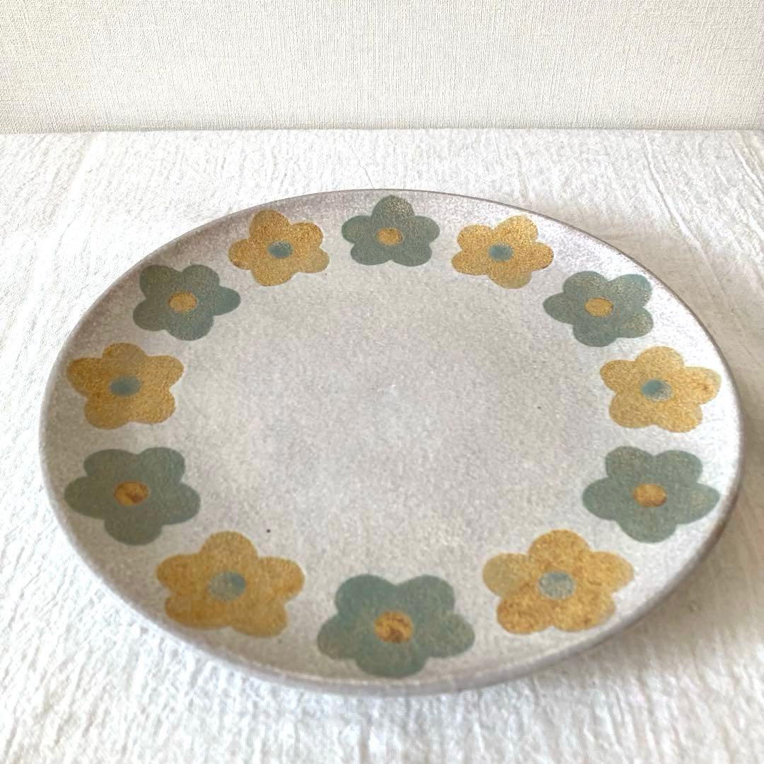 三ッ持啓さん丸皿(22cm)