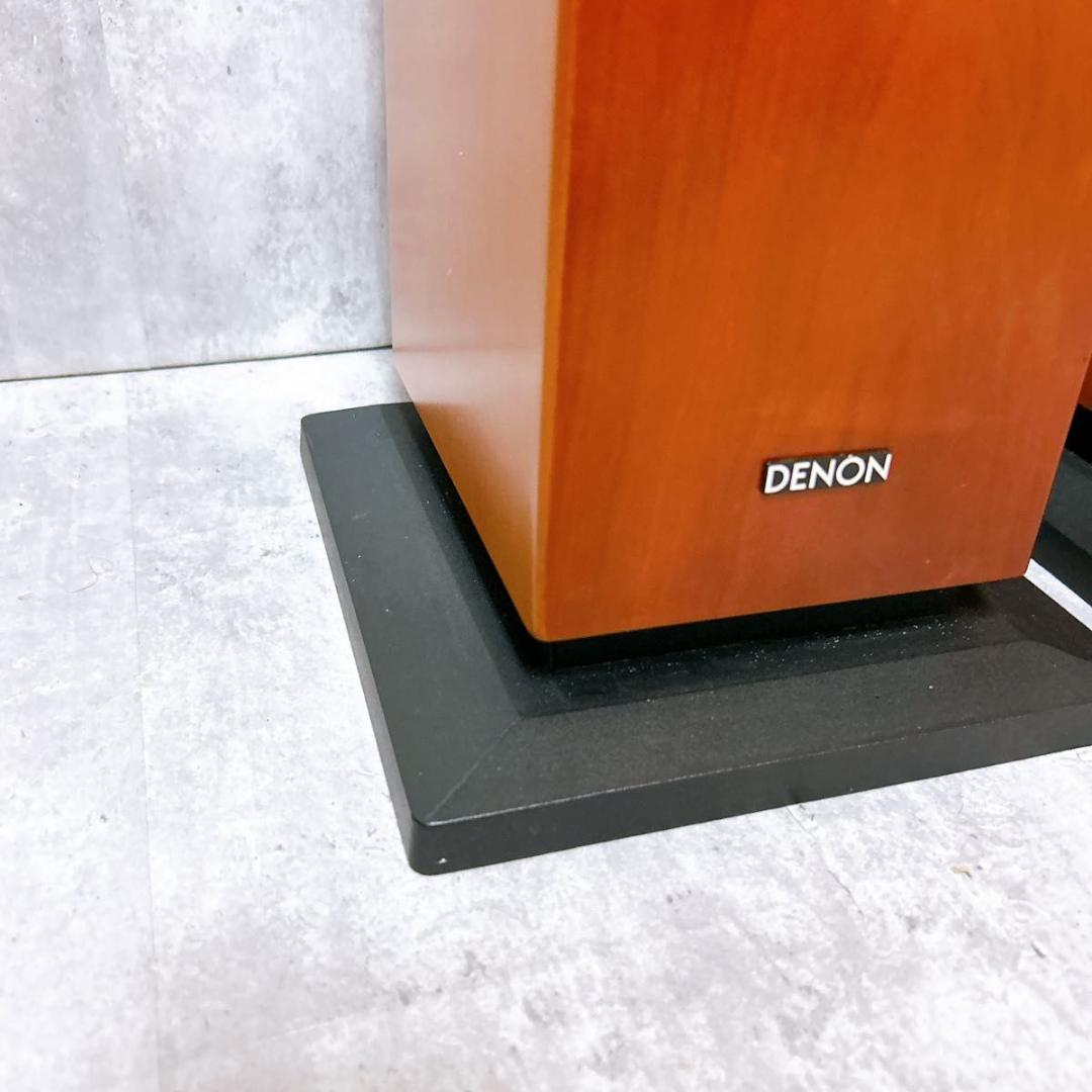 DENON デノン SC-T33SG トールボーイ　スピーカー ペア 木目