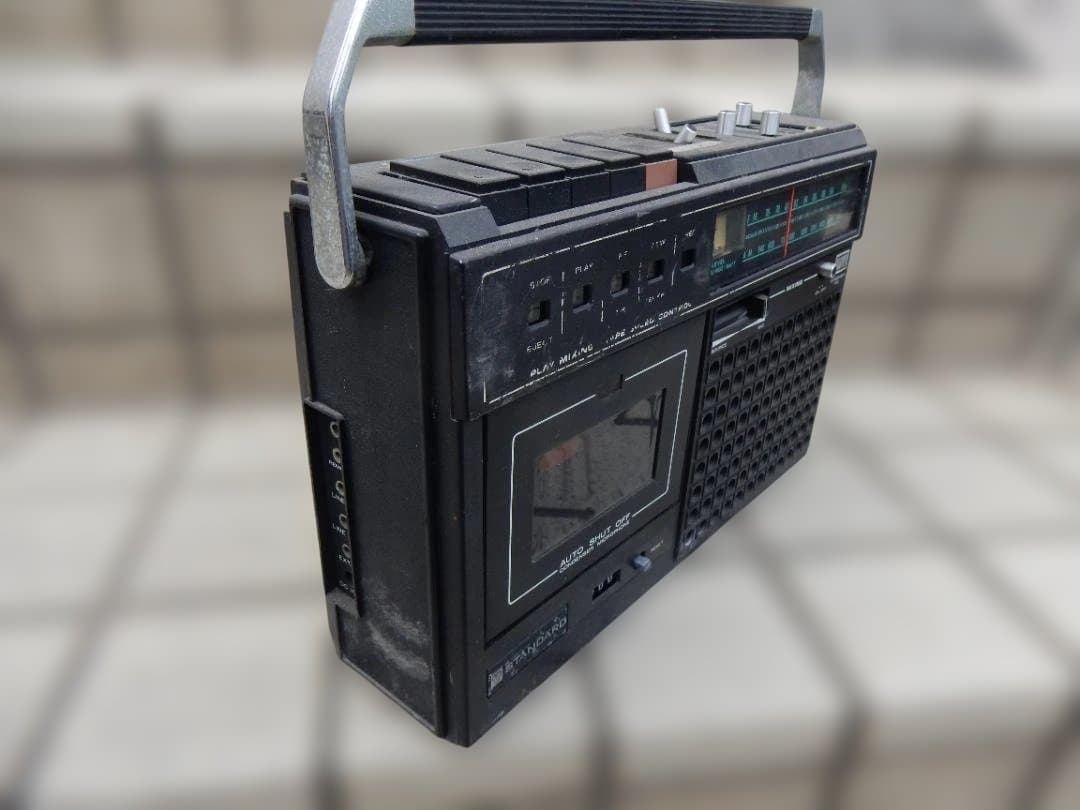 昭和レトロ ラジカセ３台ジャンク、RT-560 KR-2500 RC-212