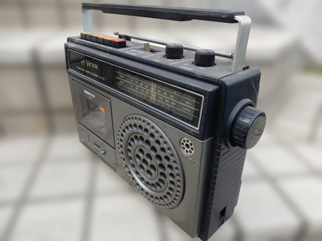 昭和レトロ ラジカセ３台ジャンク、RT-560 KR-2500 RC-212