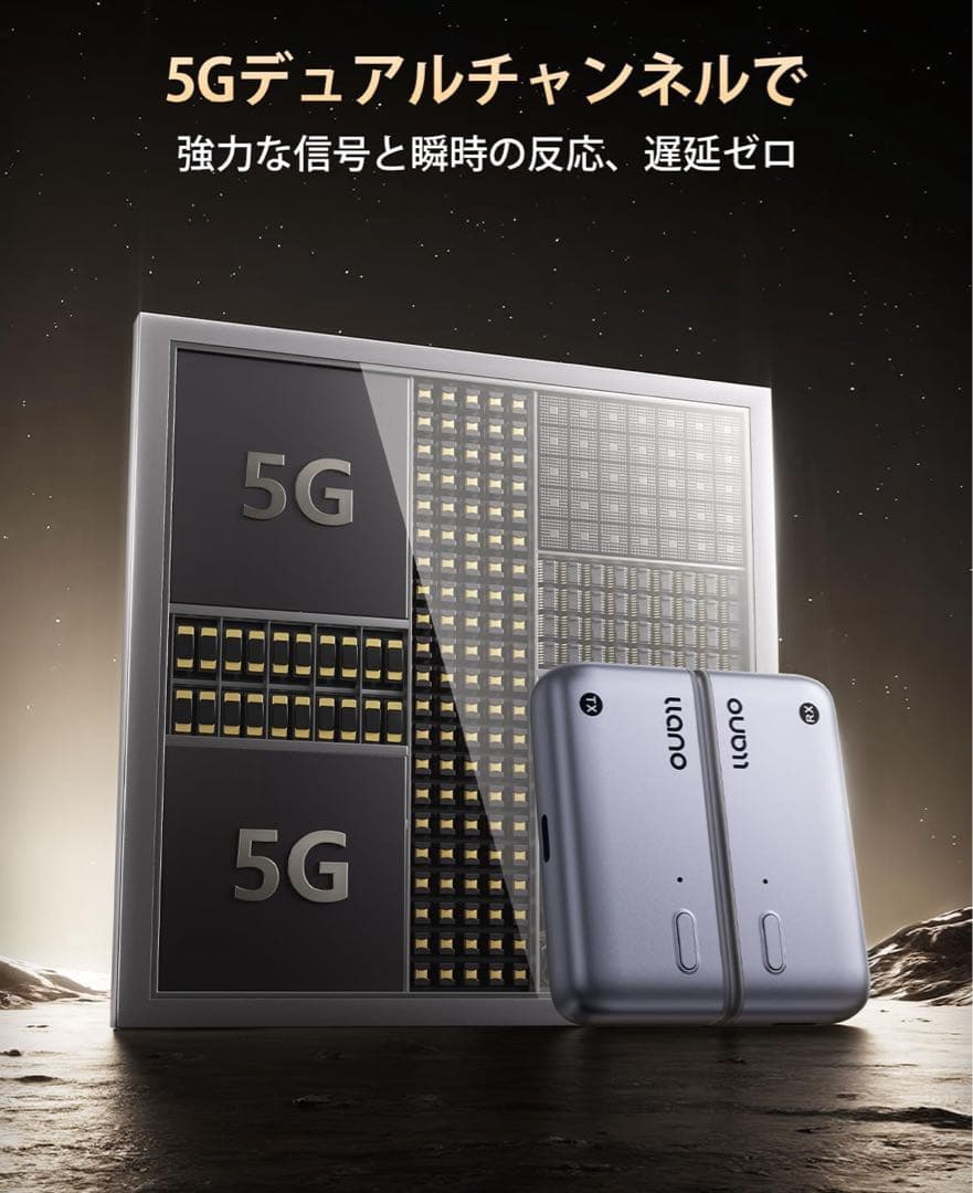 世界最小クラス llano ワイヤレスhdmi 無線 送受信機セット