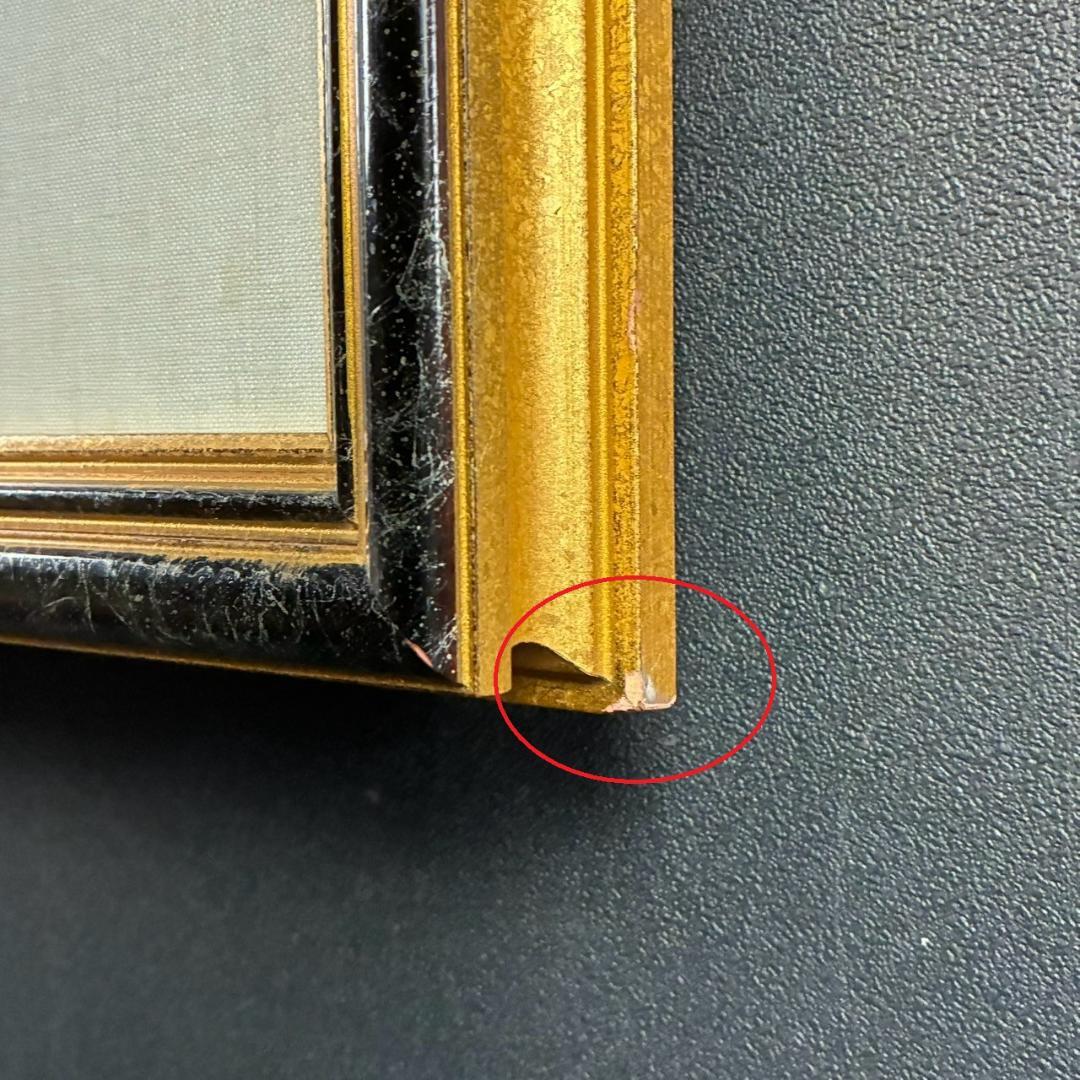 ルイ・イカール「恋の華」銅版画 エッチング 大作 12号大 直筆サイン入り