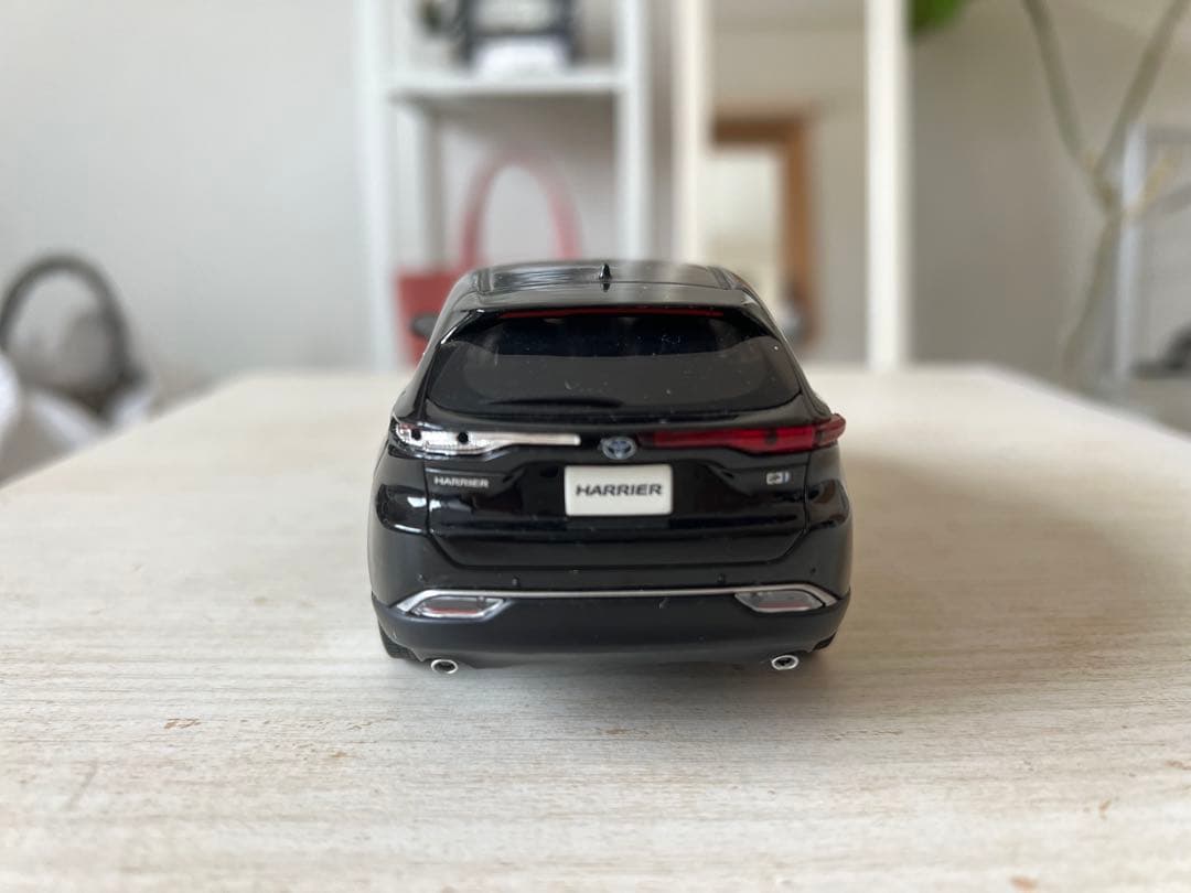 ハリアー ミニカー 3台セット 黒・白・銀