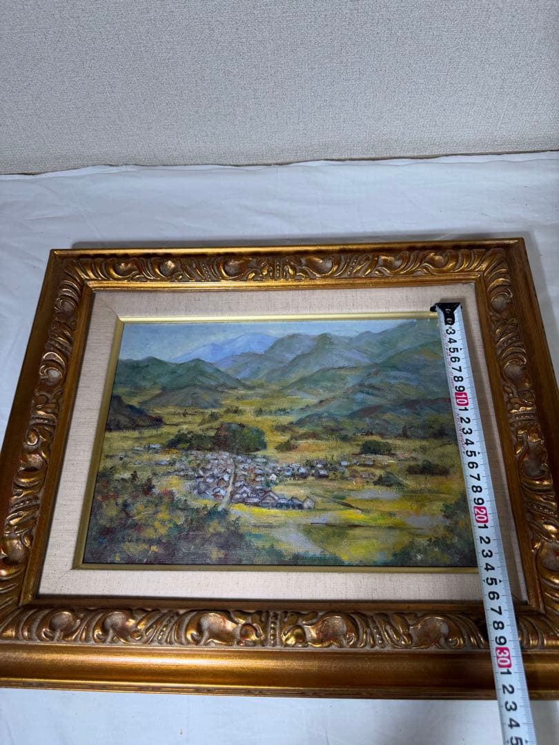 ⭐︎【美品】⭐︎山の風景　油絵　希少価値大
