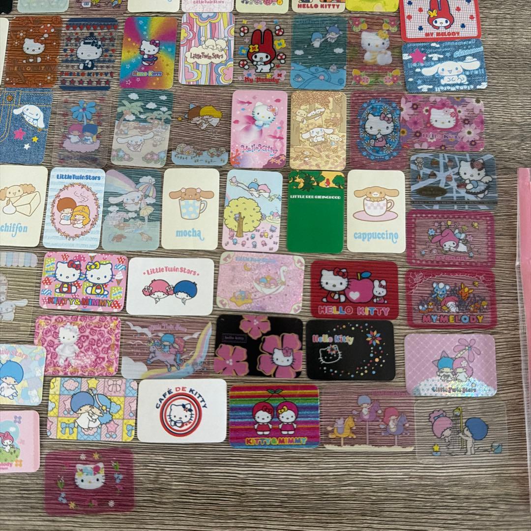 【72枚】(サンリオ) 平成レトロ　フレークシール