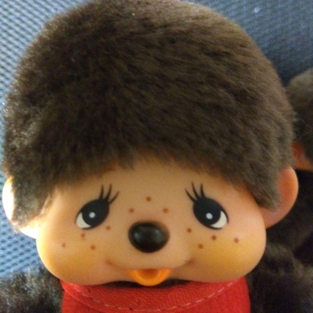 ４５年以上前の初期モンチッチぬいぐるみ 　ペアセット