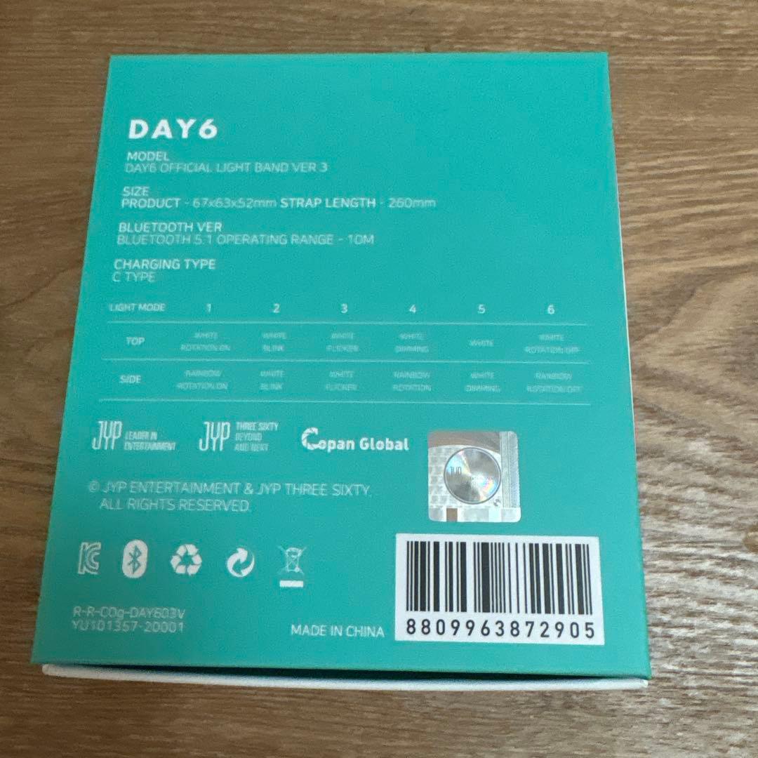 DAY6 ペンライト OFFICIAL LIGHT BAND VER3