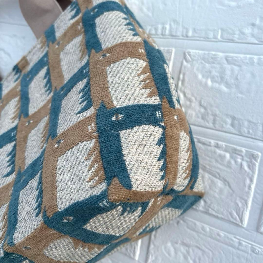 51222A ハンドメイド　ミナペルホネン　トートバッグ