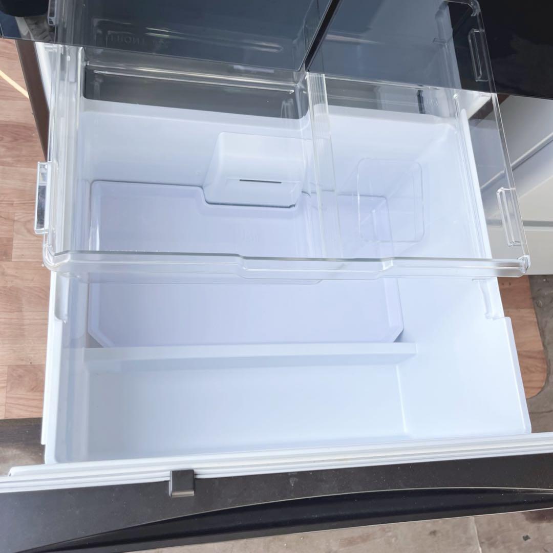 取付無料！三菱チルドルーム搭載おしゃれブラウンインテリア5ドア冷蔵庫！洗濯機