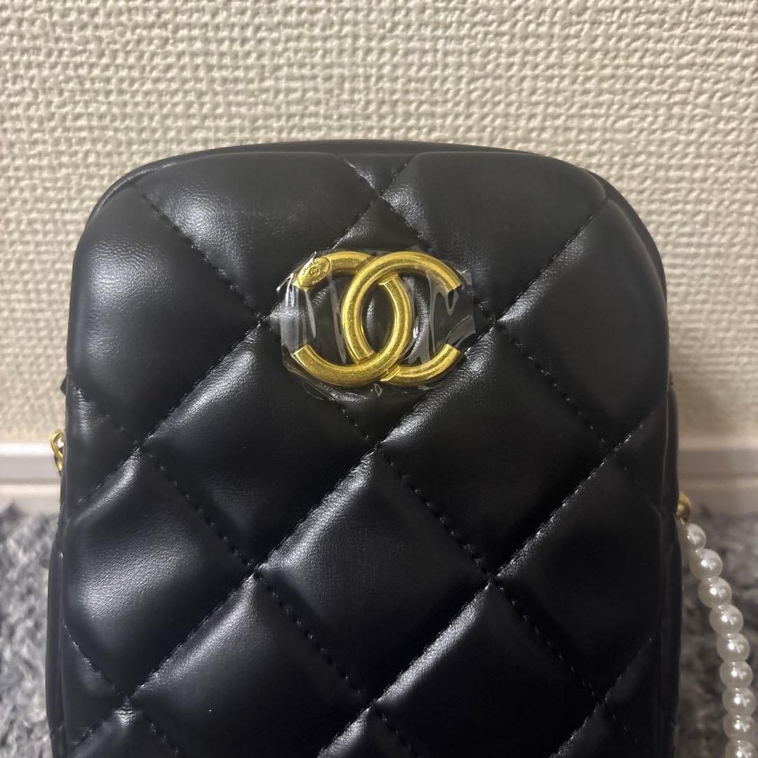 新品未使用品♡CHANEL✨ノベルティ　パールチェーン　 ショルダーバッグ