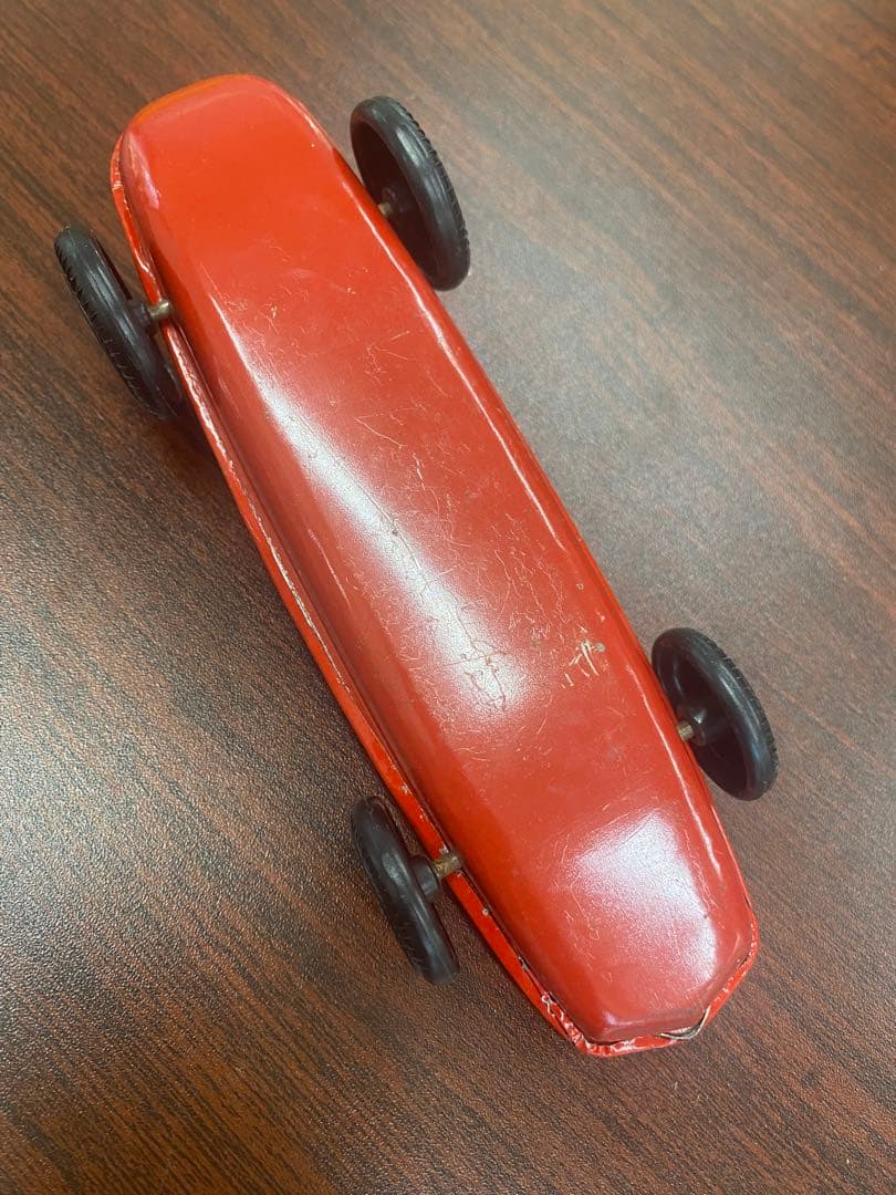 【超レア商品ブリキ】日本国旗デザイン レーシングカー No.2