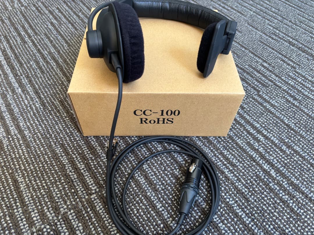 CLEAR-COM クリアカム CC-100 片耳ヘッドセット クリアーカム