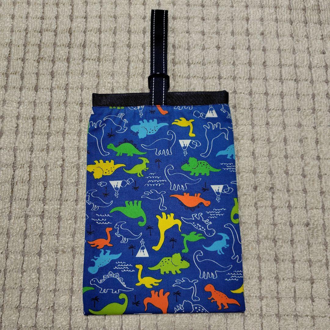 入園 入学準備に４点セットハンドメイド(恐竜柄男の子)