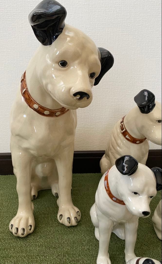 ビクター犬　ニッパー君　7体セット　箱付き