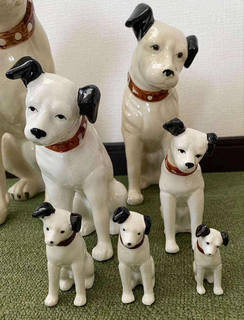 ビクター犬　ニッパー君　7体セット　箱付き