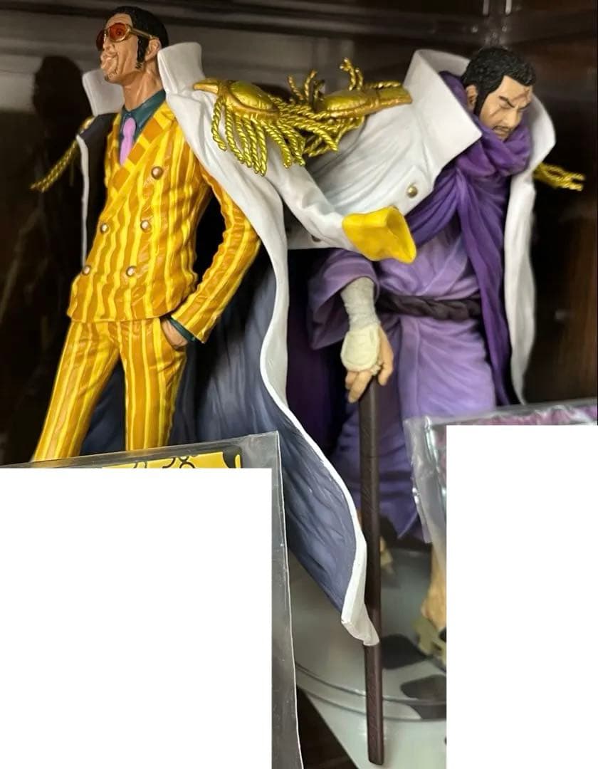 一番くじ　ワンピース　絶対的正義　A賞　赤狗　B賞　黄猿　C賞　藤虎ラストワン賞