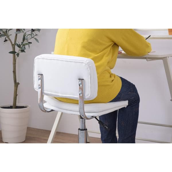 デスクワーク 調整 調節 アンティーク クラシック おしゃれ 椅子 チェア 白