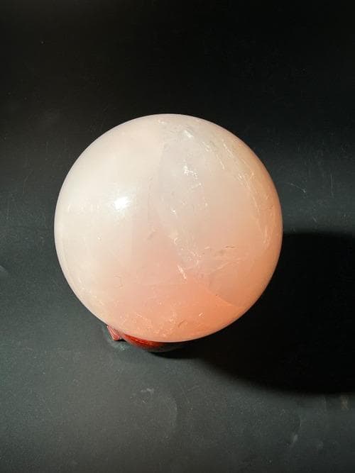 値下げしました☆レア！スターローズクォーツ　約3.64kg 直径約140mm