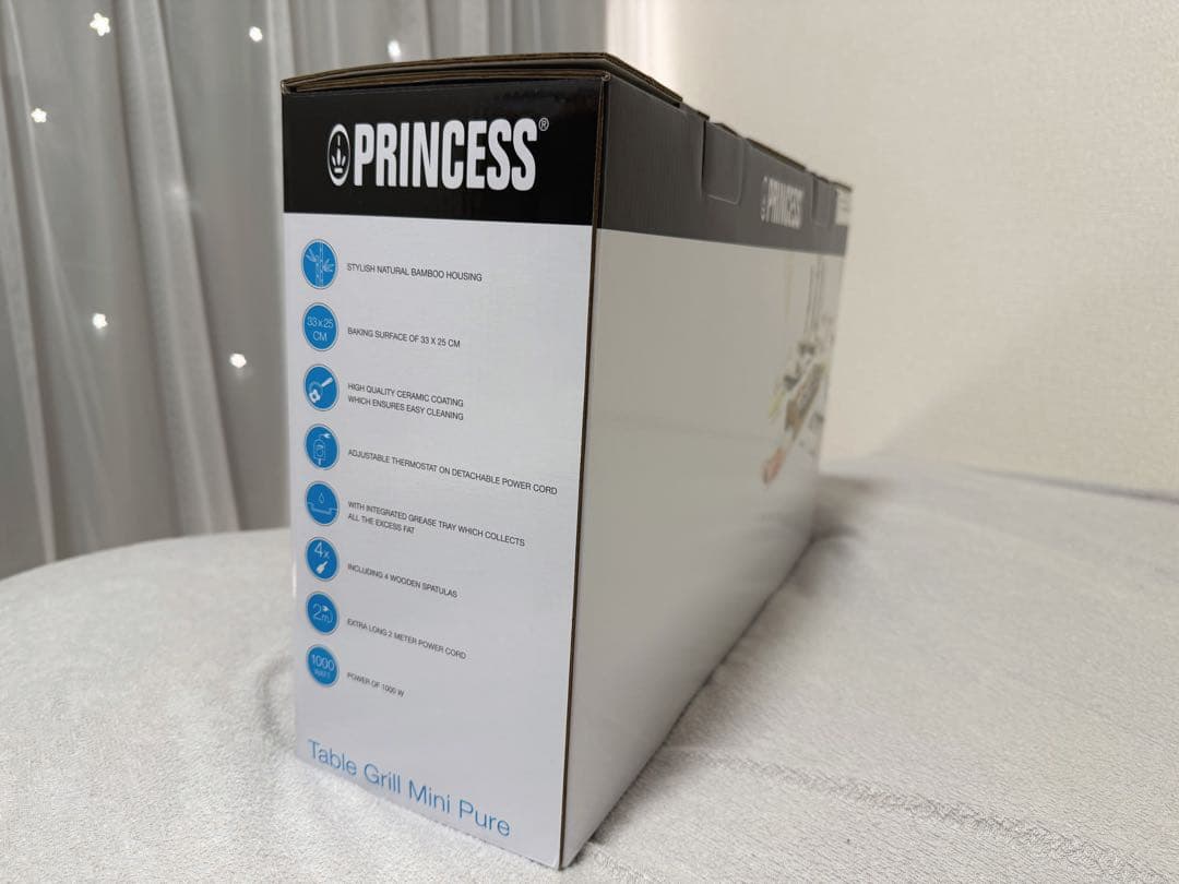 PRINCESS Table Grill Mini Pure テーブルグリル