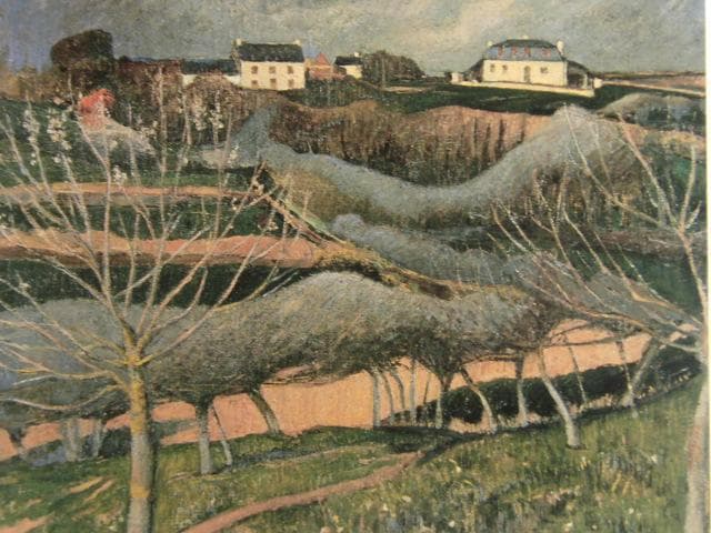 ヤコブ・メイエル・ド・ハーン、ル・プルデュ風景、果樹園にて、希少な画集より