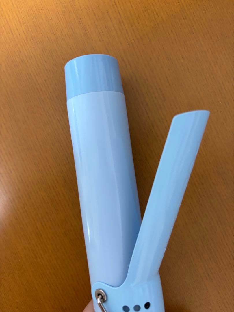 VODANA カールヘアアイロン 36mm クリームブルー