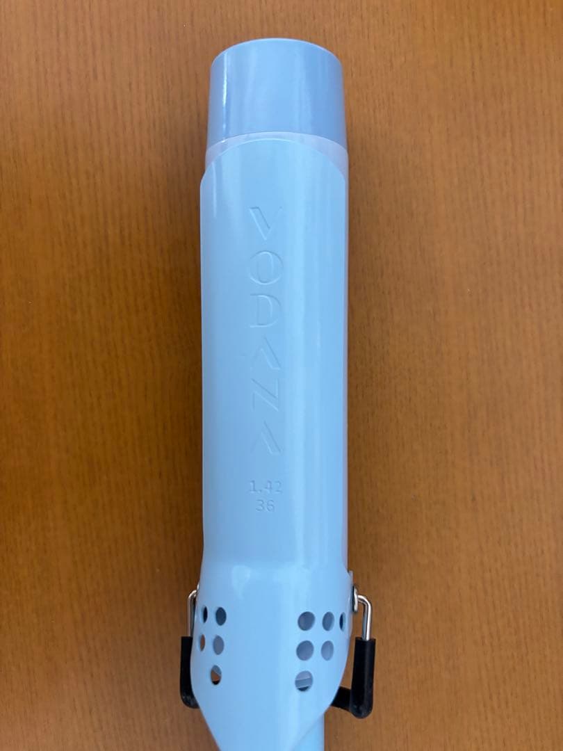 VODANA カールヘアアイロン 36mm クリームブルー